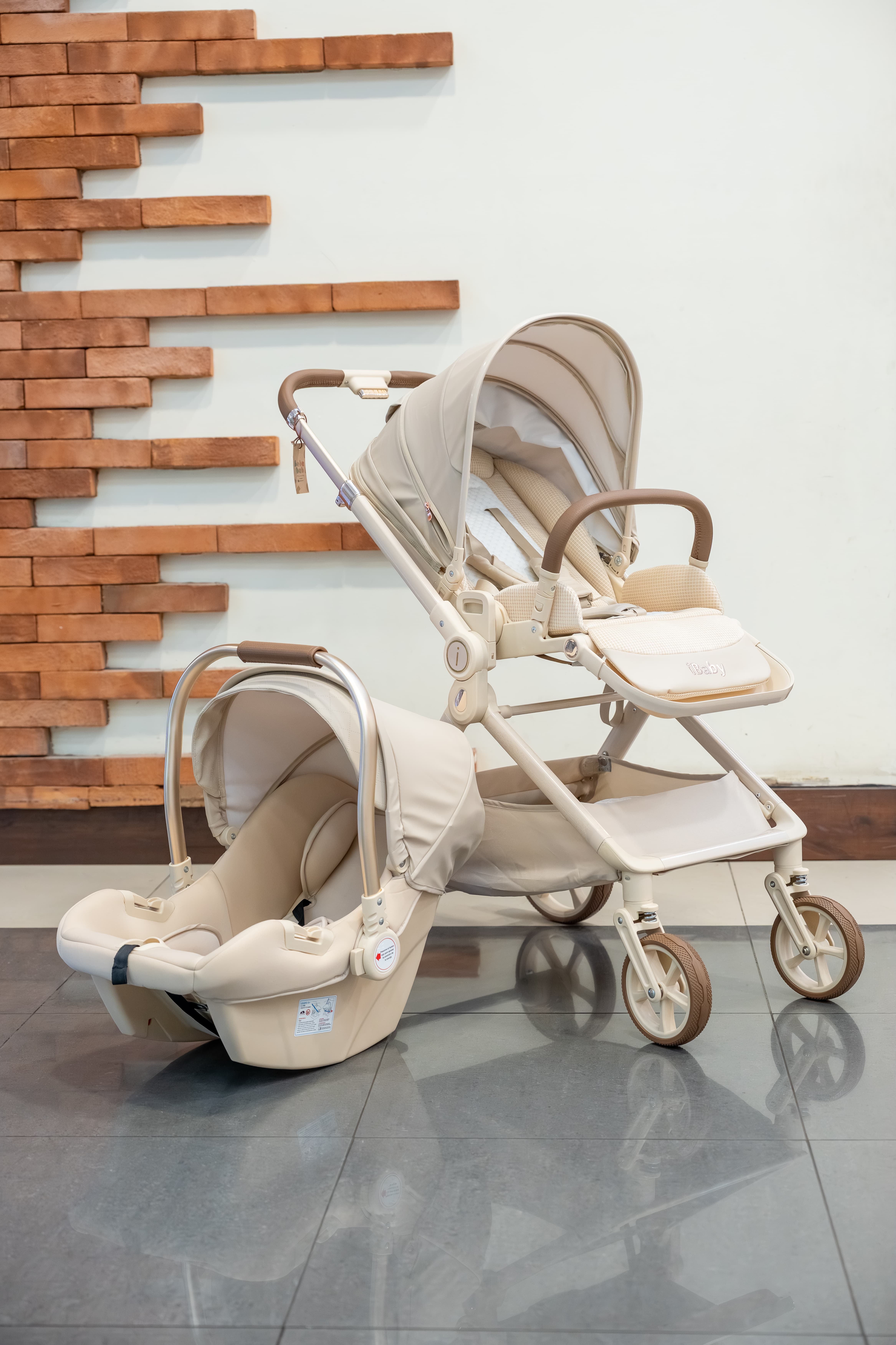 Sistema travel iBaby beige